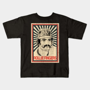 Vintage Poster Rollie Fingers Kids T-Shirt